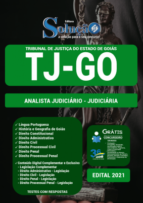 Apostila TJ-GO - Analista Judiciário - Judiciária - Imagem 2