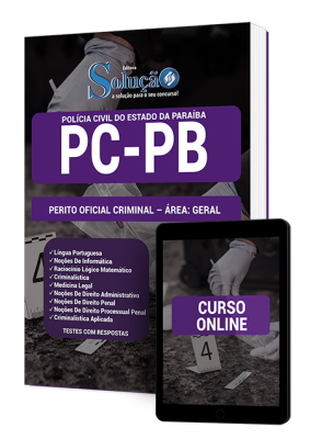 Apostila PC-PB - Perito Oficial Criminal - Área: Geral - Imagem 3