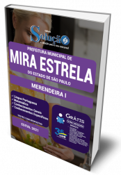 Capa Apostila Prefeitura de Mira Estrela - SP - Merendeira I