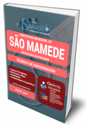 Capa Apostila Prefeitura de São Mamede - PB - Técnico de Enfermagem