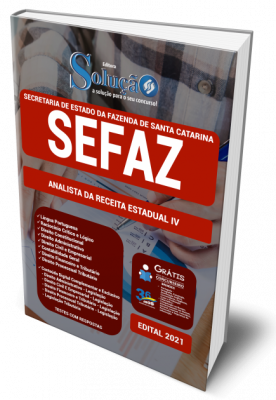 Apostila SEFAZ-SC - Analista da Receita Estadual IV - Imagem 1