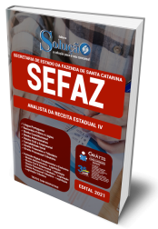 Capa Apostila SEFAZ-SC - Analista da Receita Estadual IV