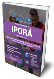 Capa Apostila Prefeitura de Iporá - GO - Ensino Médio: Administrativo, Auxiliar de Controle Interno e Fiscal do Meio Ambiente