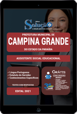 Apostila Prefeitura de Campina Grande - PB em PDF - Assistente Social Educacional - Imagem 1
