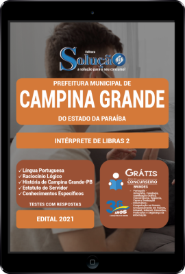 Apostila Prefeitura de Campina Grande - PB em PDF - Intérprete de Libras 2 - Imagem 1