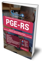 Capa Apostila PGE-RS - Comum aos Cargos de Ensino Superior: Analista de Informática, Analista Contador e Analista Psicólogo