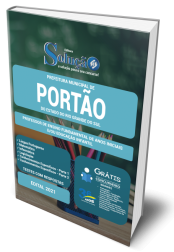 Capa Apostila Prefeitura de Portão - RS - Professor de Ensino Fundamental de Anos Iniciais e/ou Educação Infantil