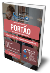 Capa Apostila Prefeitura de Portão - RS - Comum aos Cargos de Ensino Superior