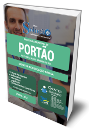 Capa Apostila Prefeitura de Portão - RS - Monitor de Educação Básica