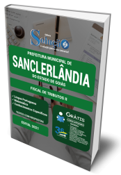Capa Apostila Prefeitura de Sanclerlândia - GO - Fiscal de Tributos II