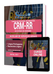 Capa Apostila CRM-RR - Auxiliar de Serviços Gerais