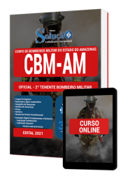 Capa Apostila CBM-AM - Oficial - 2º Tenente Bombeiro Militar