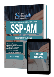Capa Apostila SSP-AM - Assistente Operacional