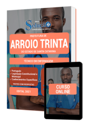 Capa Apostila Prefeitura de Arroio Trinta - SC - Técnico em Enfermagem