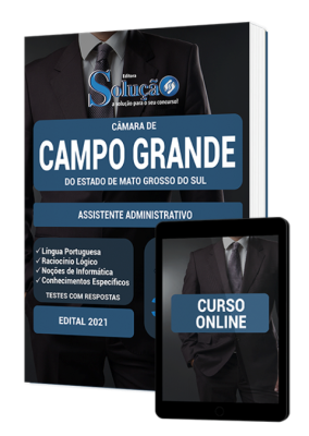Apostila Câmara de Campo Grande - MS - Assistente Administrativo - Imagem 1