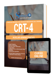 Capa Apostila CRT-4 - Auxiliar Administrativo