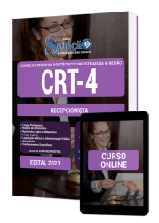 Capa Apostila CRT-4 - Recepcionista