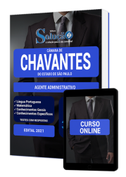Capa Apostila Câmara de Chavantes - SP - Agente Administrativo