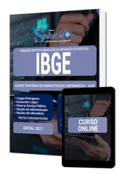 Capa Apostila IBGE - Agente Censitário de Administração e Informática - ACAI