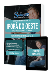 Capa Apostila Prefeitura de Iporã do Oeste - SC - Motorista (CNH Categoria D)