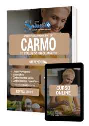 Capa Apostila Prefeitura de Carmo - RJ - Merendeira