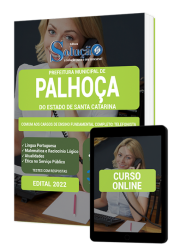 Capa Apostila Prefeitura de Palhoça - SC - Comum aos Cargos de Ensino Fundamental Completo