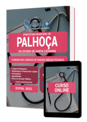 Capa Apostila Prefeitura de Palhoça - SC - Comum aos Cargos de Ensino Médio/Técnico