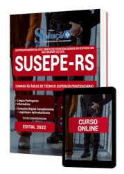 Capa Apostila SUSEPE-RS - Comum às Áreas de Técnico Superior Penitenciário