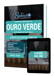Capa Apostila Prefeitura de Ouro Verde - SP - Agente de Setor de Tributos