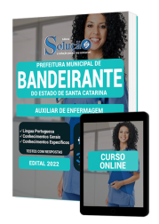 Capa Apostila Prefeitura de Bandeirante - SC - Auxiliar de Enfermagem