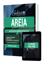 Capa Apostila Prefeitura de Areia - PB - Auxiliar Administrativo