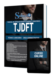 Capa Apostila TJDFT - Técnico Judiciário - Área Administrativa