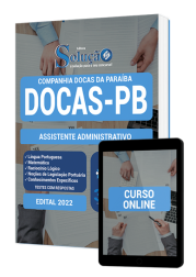 Capa Apostila DOCAS-PB - Assistente Administrativo