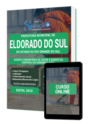 Capa Apostila Prefeitura de Eldorado do Sul - RS - Agente Comunitário de Saúde e Agente de Controle de Endemias (ACE)