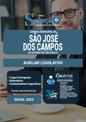 Apostila Câmara de São José dos Campos - SP - Auxiliar Legislativo - Imagem 3