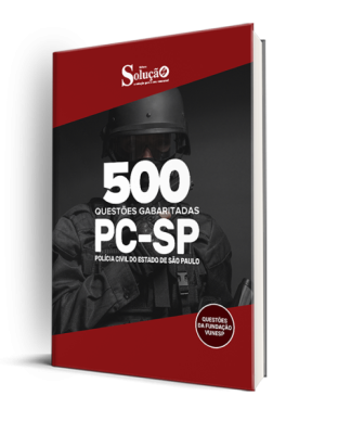 Caderno de Questões PC-SP - 500 Questões Gabaritadas - Imagem 1