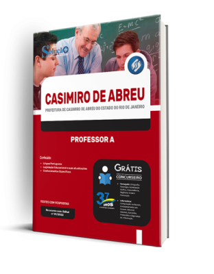 Apostila Prefeitura de Casimiro de Abreu - RJ 2022 - Professor A Apostilas  Solução