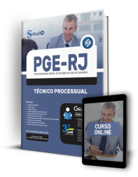 Capa Apostila PGE-RJ - Técnico Processual