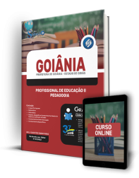 Capa Apostila Prefeitura de Goiânia - GO - Profissional de Educação II/Pedagogia