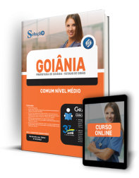 Capa Apostila Prefeitura de Goiânia - GO - Comum Nível Médio