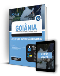 Capa Apostila Prefeitura de Goiânia - GO - Agente de Combate às Endemias
