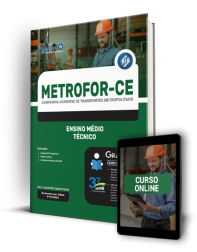 Capa Apostila METROFOR-CE - Ensino Médio/Técnico