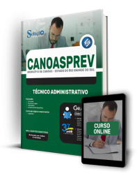 Capa Apostila CANOASPREV-RS - Técnico Administrativo