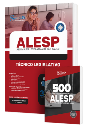 Combo Impresso ALESP - Técnico Legislativo - Imagem 1