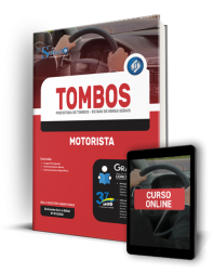 Capa Apostila Prefeitura de Tombos - MG - Motorista