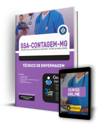 Capa Apostila SSA-CONTAGEM-MG - Técnico de Enfermagem