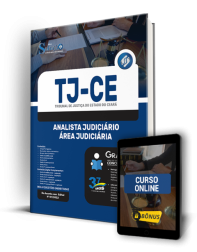 Capa Apostila TJ-CE - Analista Judiciário - Área Judiciária