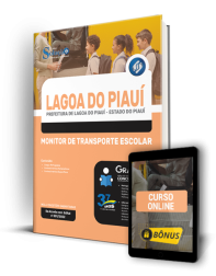 Capa Apostila Prefeitura de Lagoa do Piauí - PI - Monitor de Transporte Escolar
