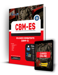 Capa Apostila CBM-ES - Soldado Combatente (QBMP-0)
