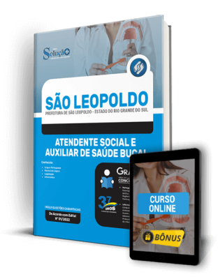 Apostila Prefeitura de São Leopoldo - RS - Atendente Social e Auxiliar de Saúde Bucal - Imagem 1